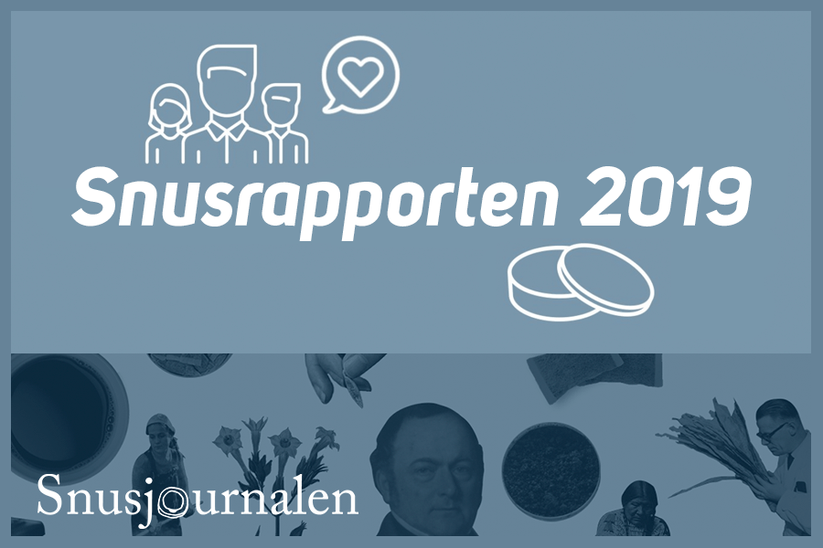 Nu är Snusrapporten 2019 här!