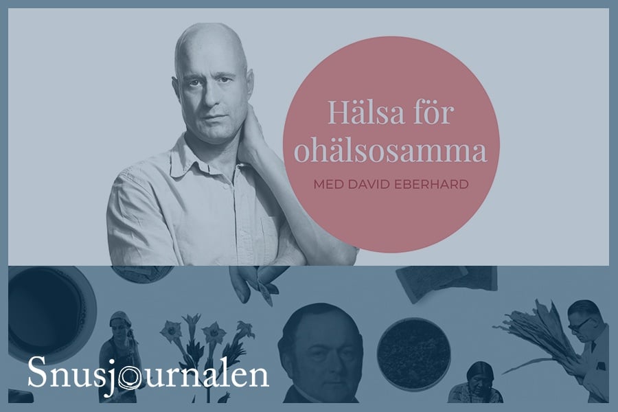Snus är mindre farligt än cigaretter