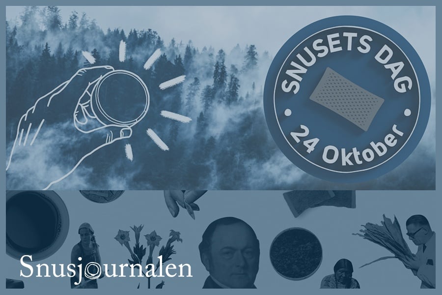 Snusets dag 24 oktober 2019 - så firar vi denna högtid.