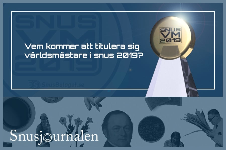 Tävla i snus? Snusjournalen tar tempen på Snus VM