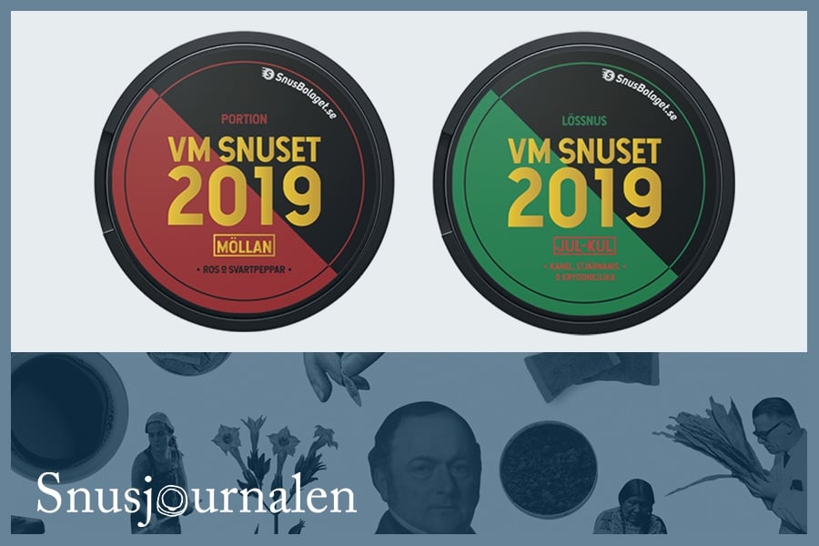 Världsmästarsnus finns nu som julklappar